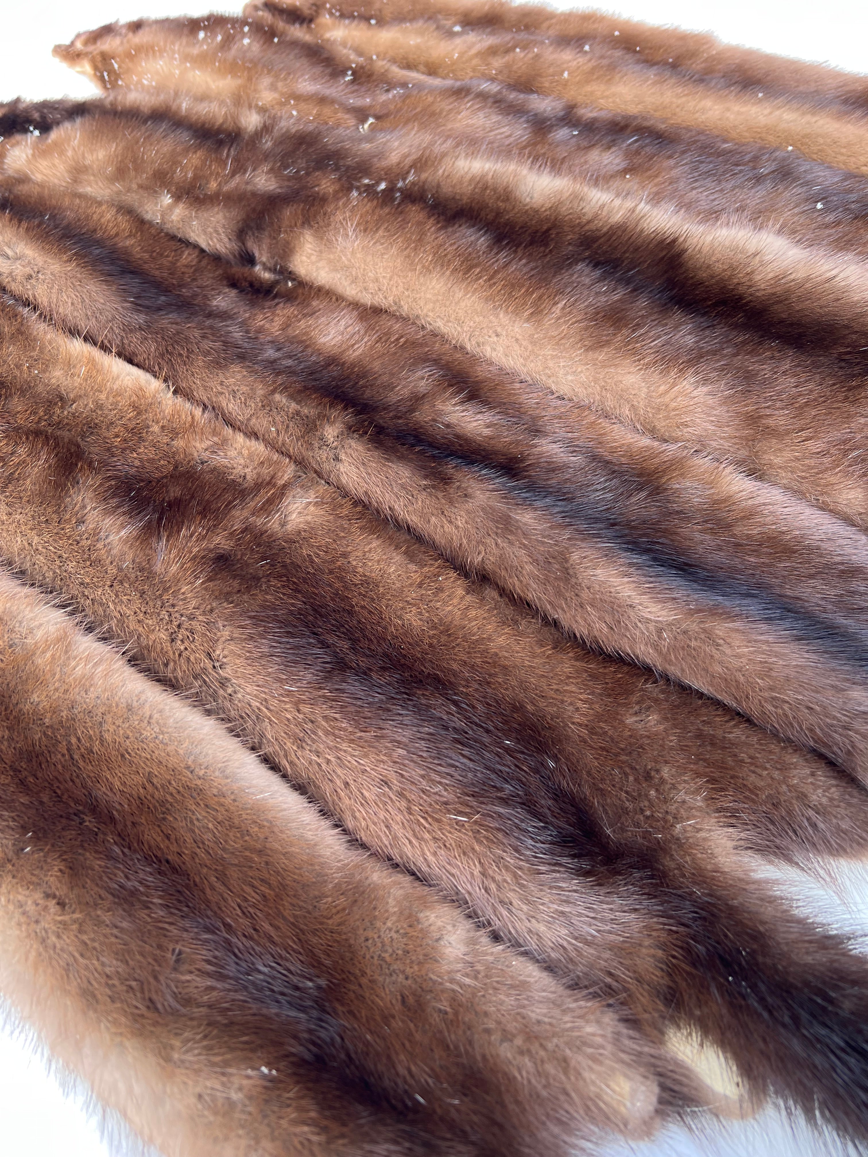 Maine Wild Mink Pelt - Prime, Professionally Garment Soft Tanned