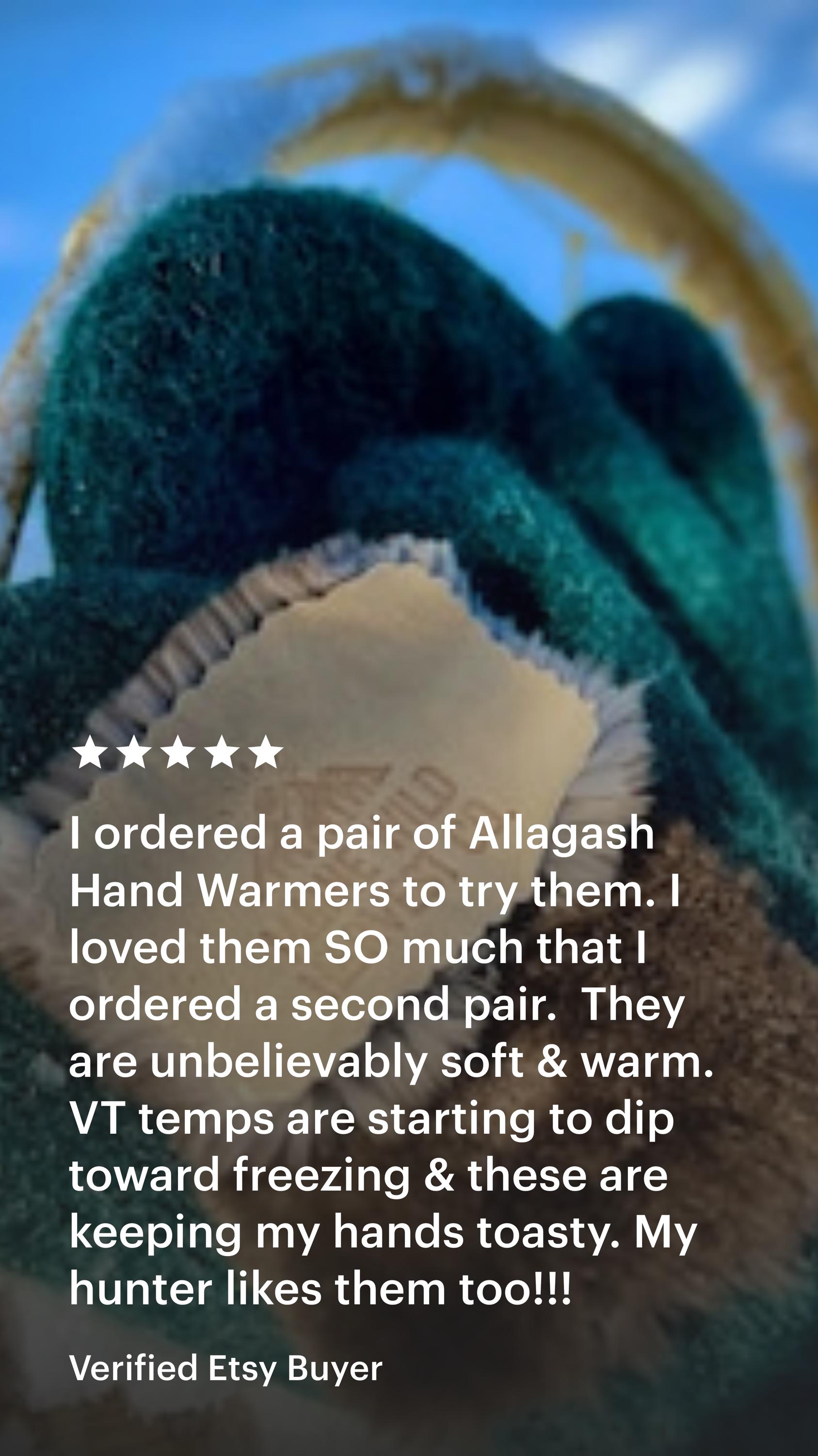 Beaver Fur Hand and Foot Warmers (Reusable)