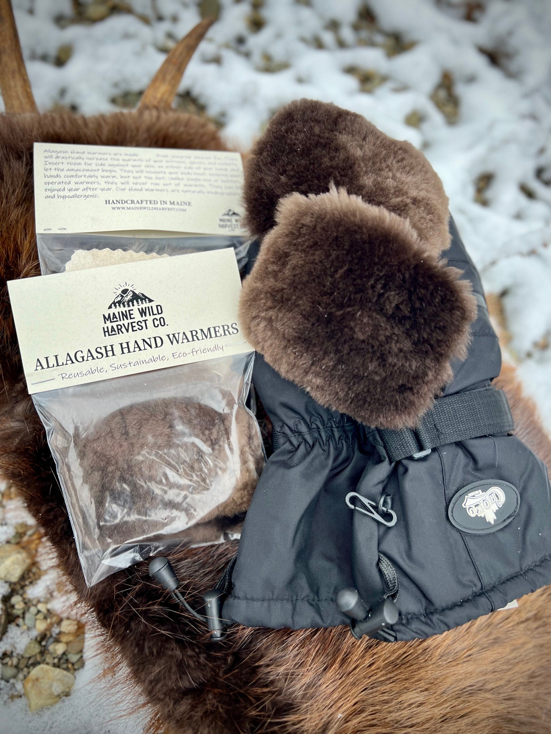 Youth Beaver Fur Hand and Foot Warmers - (Reusable)